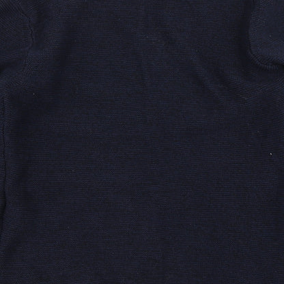2nd Chapter Mens Blue  Knit Pullover Jumper Size S