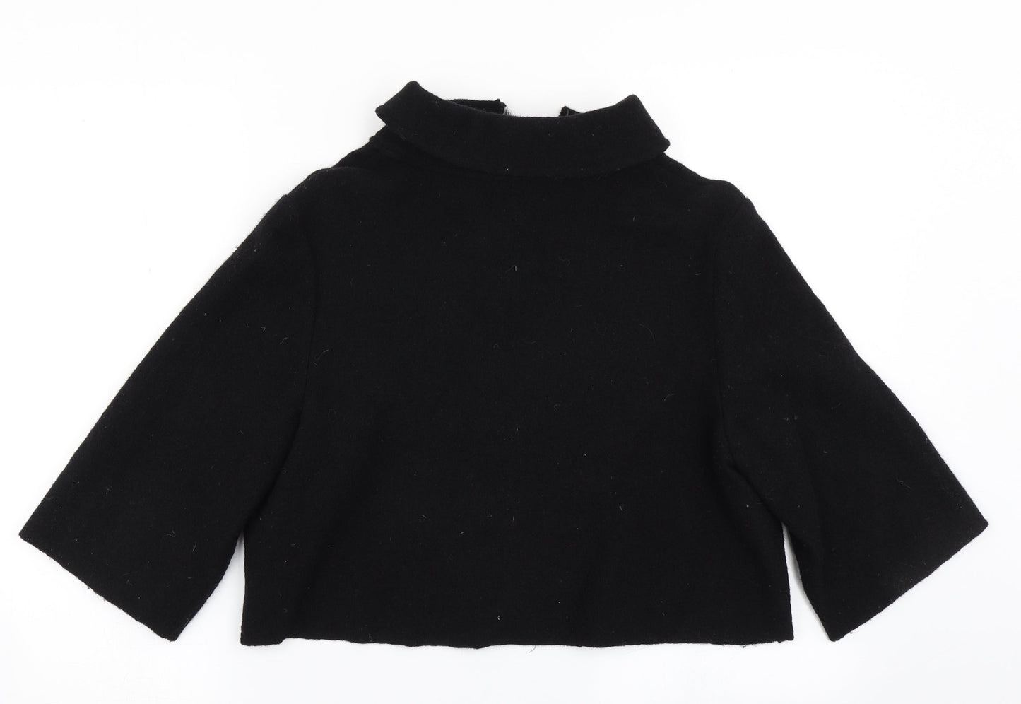 Womens UK Size 10 Passport Black Cardigan Jumper
