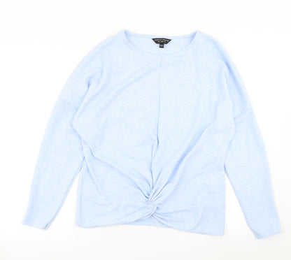 Womens UK Size S Dorothy Perkins Blue Pullover Jumper