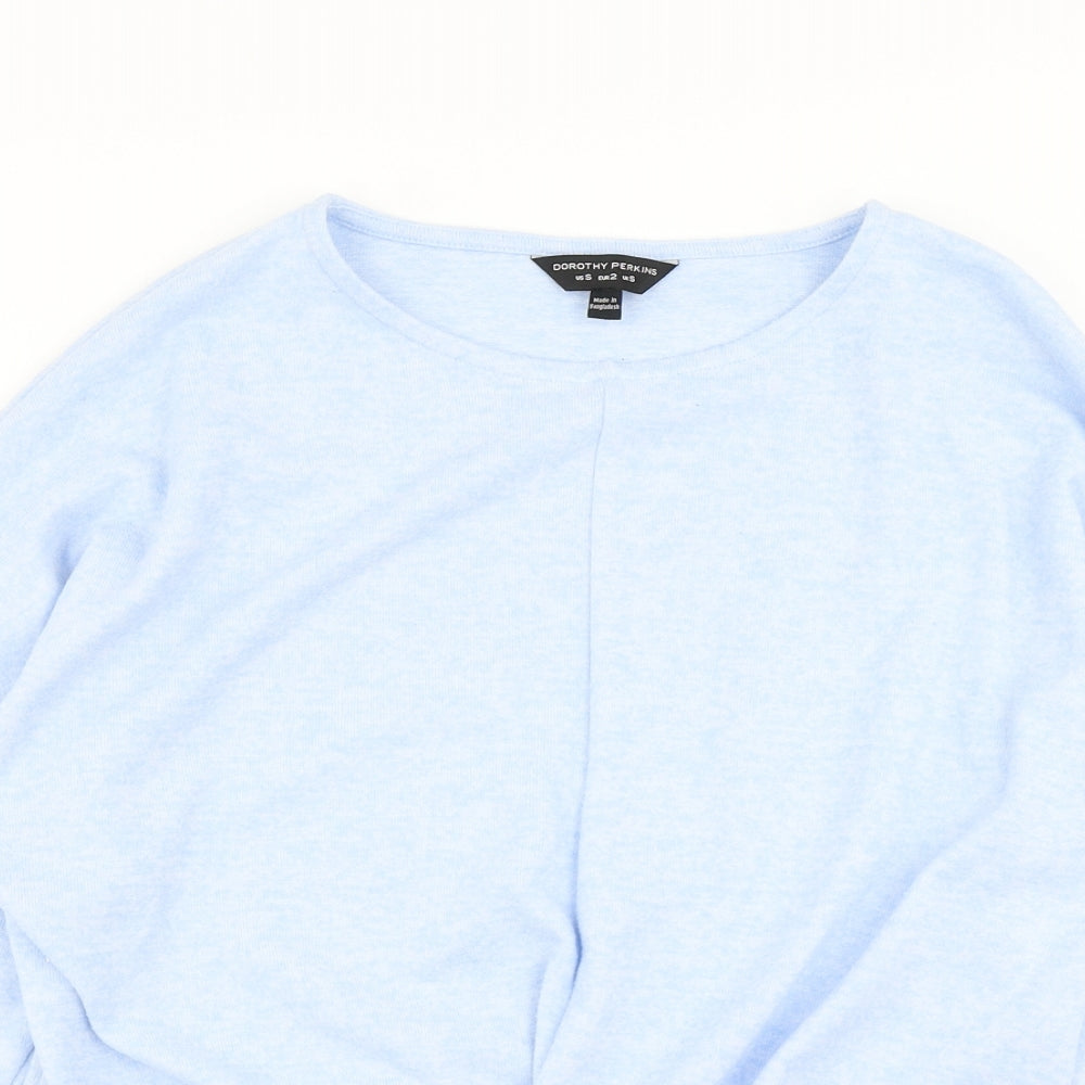 Womens UK Size S Dorothy Perkins Blue Pullover Jumper
