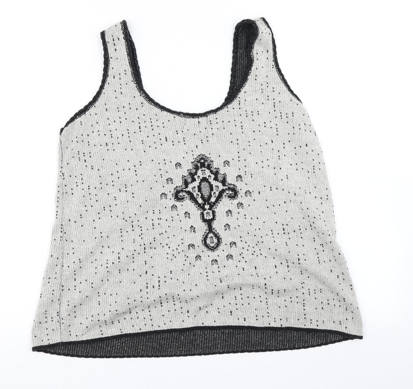 Womens UK Size 14 G21 Grey Basic Tank