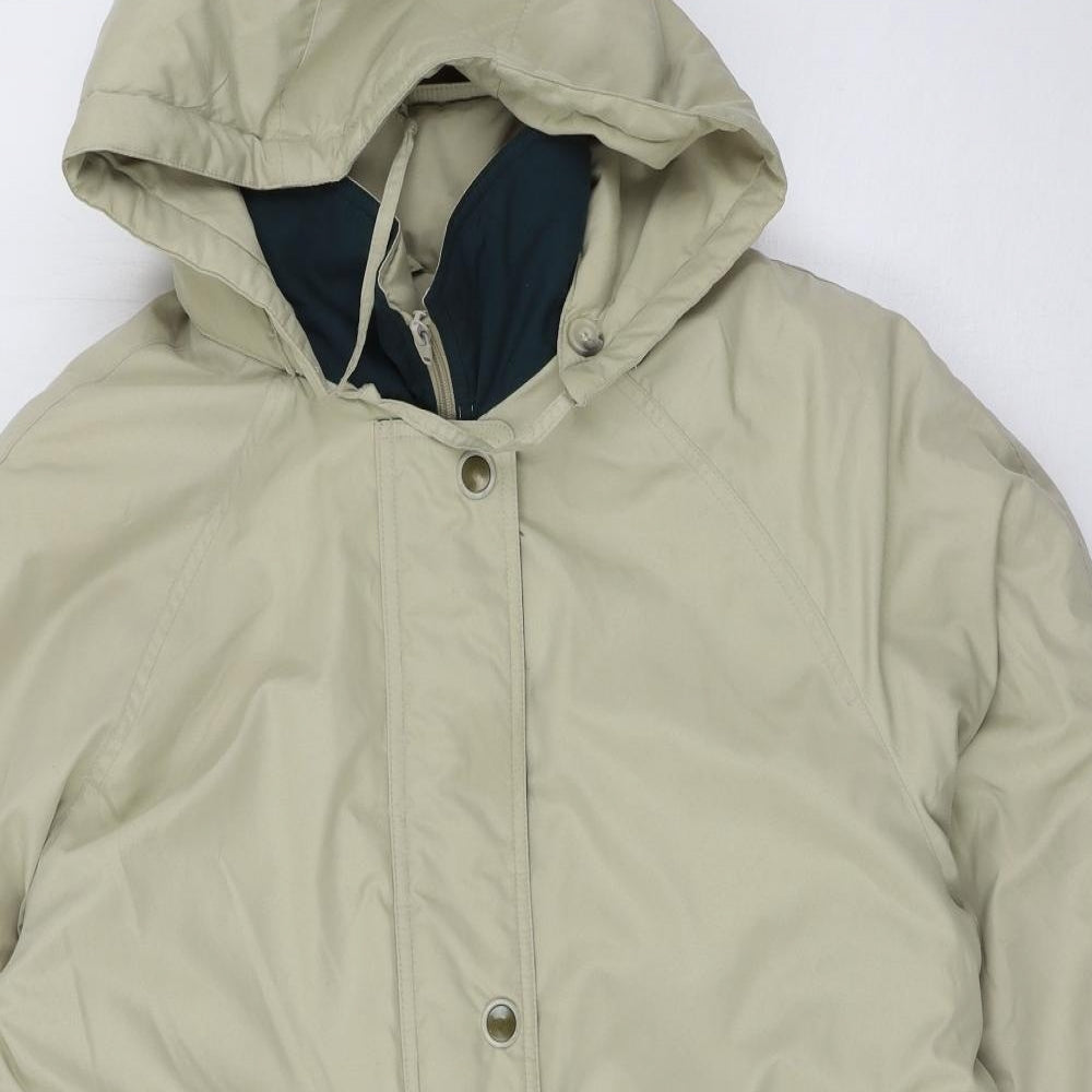 Womens UK Size 14 Jessica Reid Beige Parka Coat