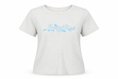 Womens UK Size M Bonmarché White Basic T-Shirt