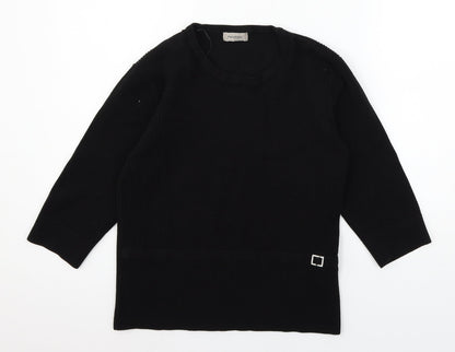 Womens UK Size XL Paramour Black Pullover Jumper