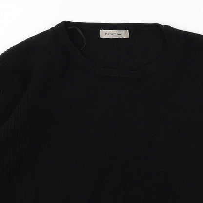 Womens UK Size XL Paramour Black Pullover Jumper