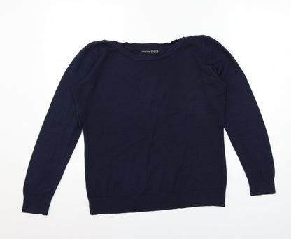 Womens UK Size 16 Atmosphere Blue Pullover Jumper