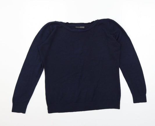 Womens UK Size 16 Atmosphere Blue Pullover Jumper