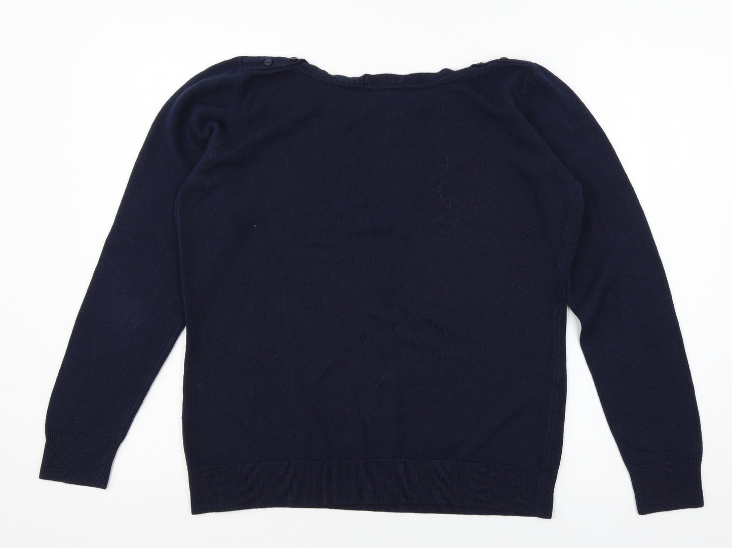 Womens UK Size 16 Atmosphere Blue Pullover Jumper