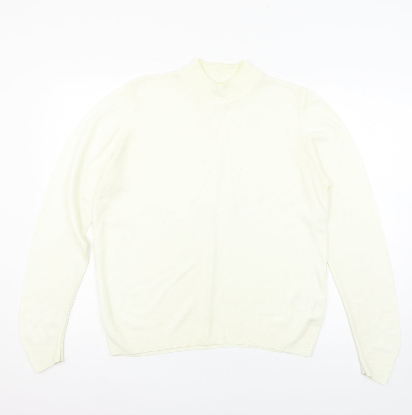 Womens UK Size 10 St Michael White Pullover Jumper