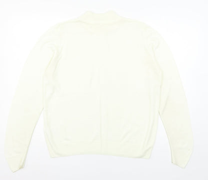Womens UK Size 10 St Michael White Pullover Jumper