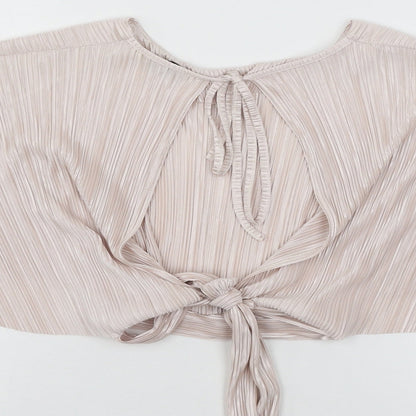 Womens UK Size XS Love Pink Basic Blouse