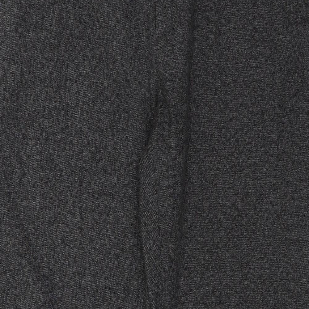 Burton Mens Grey   Trousers  Size 34 in L28 in