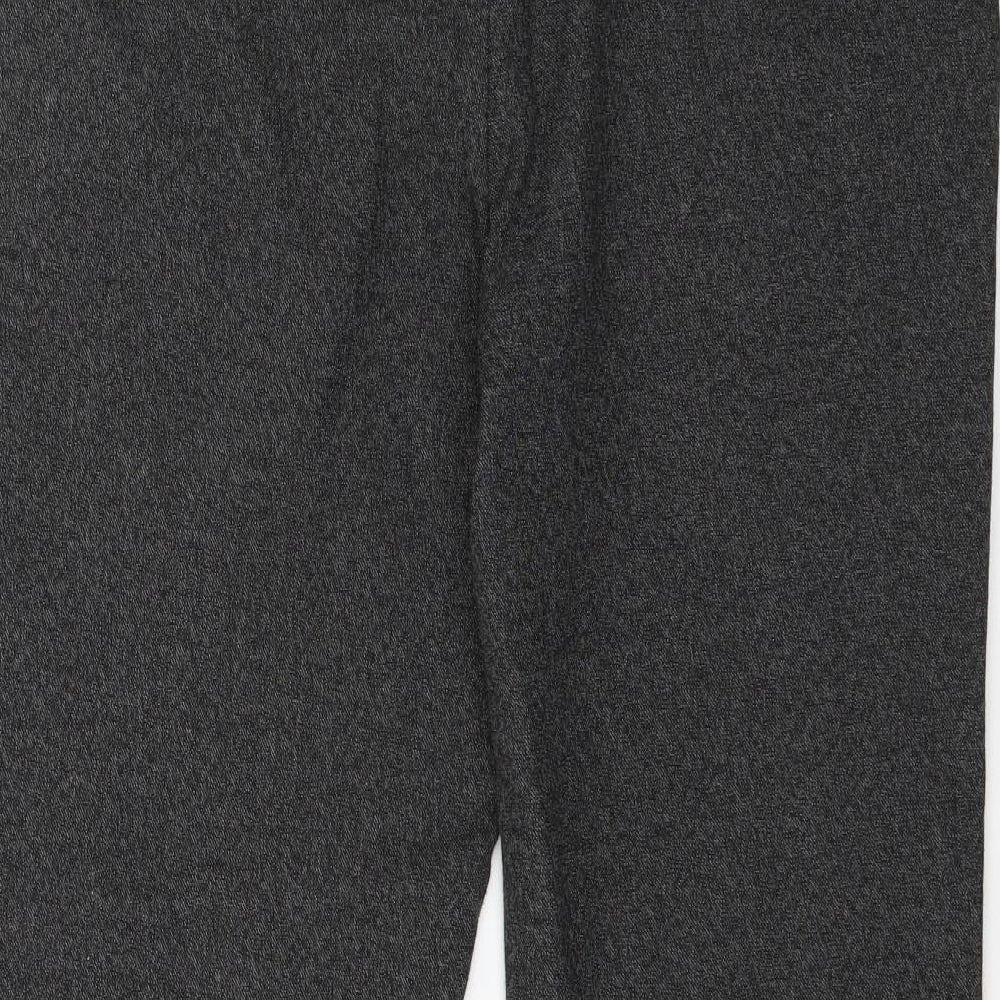 Burton Mens Grey   Trousers  Size 34 in L28 in