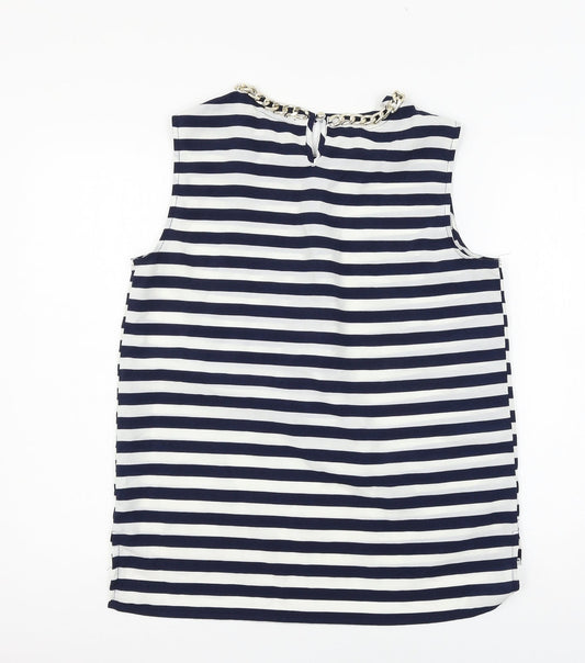 Womens UK Size 12 Atmosphere Blue Basic Blouse
