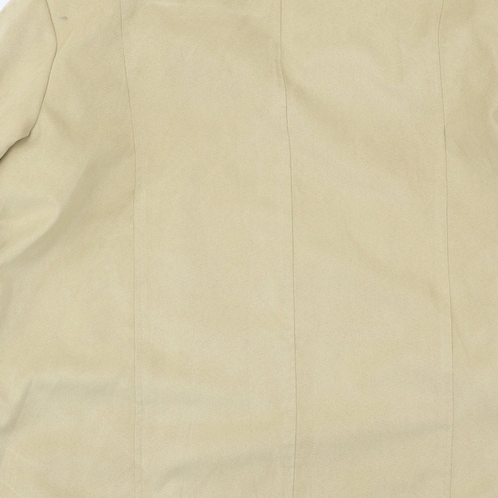 Womens UK Size 14 Klass Beige Pea Coat
