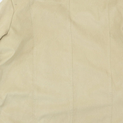 Womens UK Size 14 Klass Beige Pea Coat