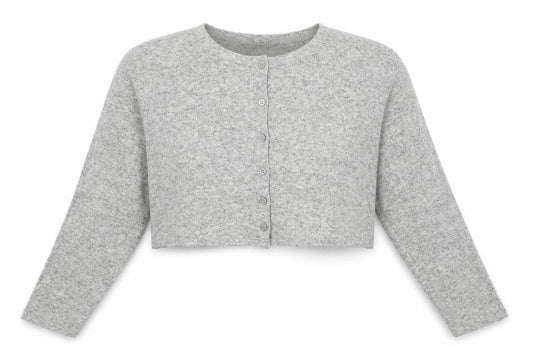 Womens UK Size 10 Misspap Grey Cardigan Jumper
