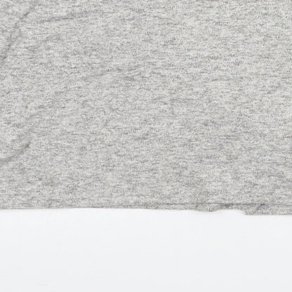 Womens UK Size 10 Misspap Grey Cardigan Jumper