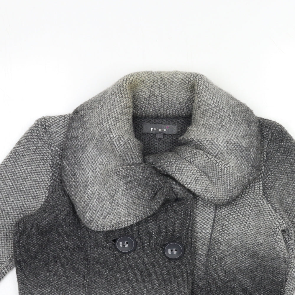 Womens UK Size 12 Per Una Grey Jacket