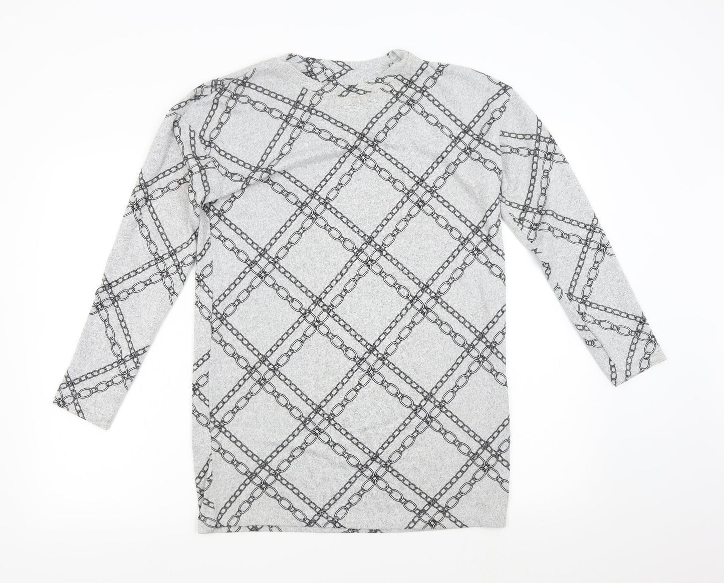 F&F Womens Grey   Pullover Jumper Size 10