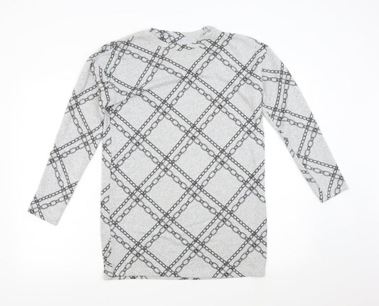 F&F Womens Grey   Pullover Jumper Size 10