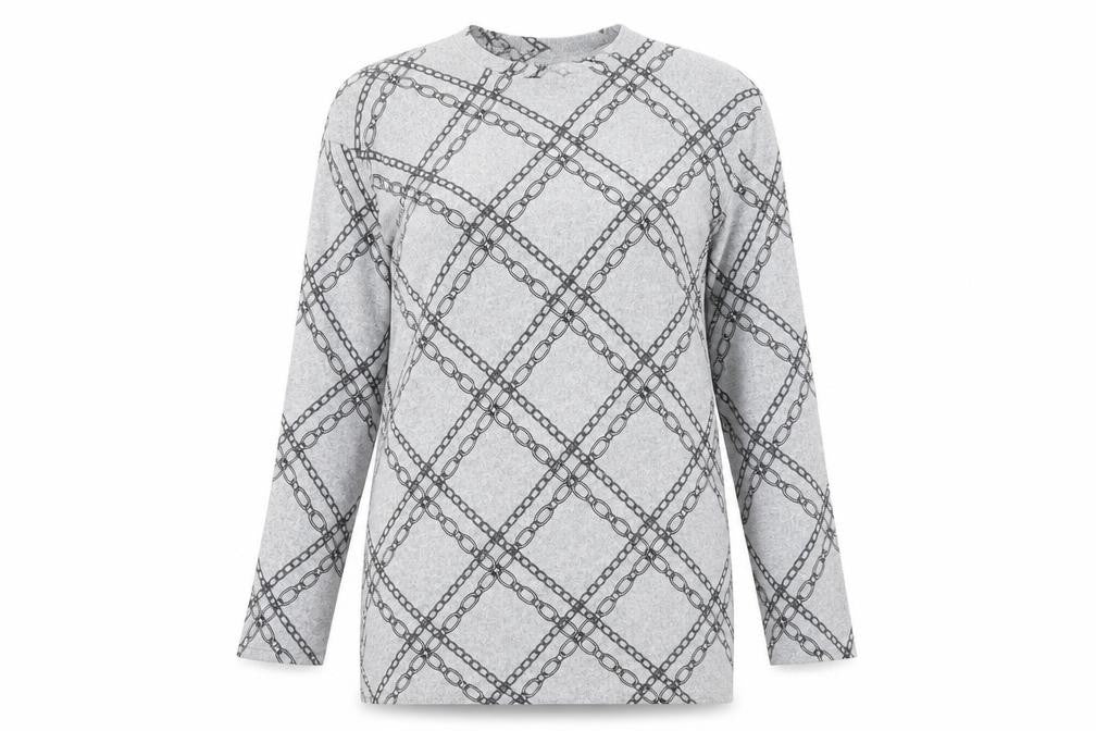 Womens UK Size 10 F&F Grey Pullover Jumper