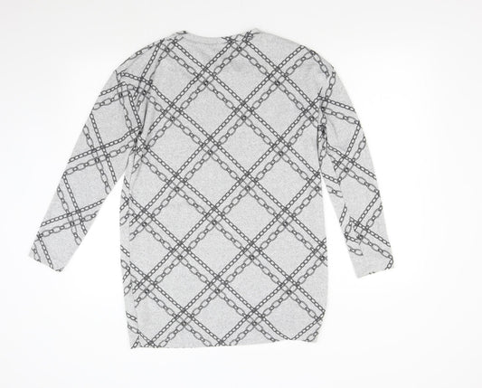 F&F Womens Grey   Pullover Jumper Size 10