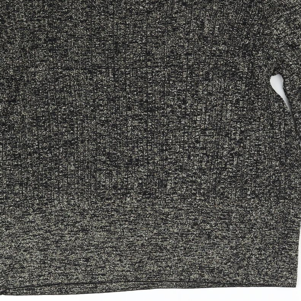 Womens UK Size L M&S Gold Pullover Jumper
