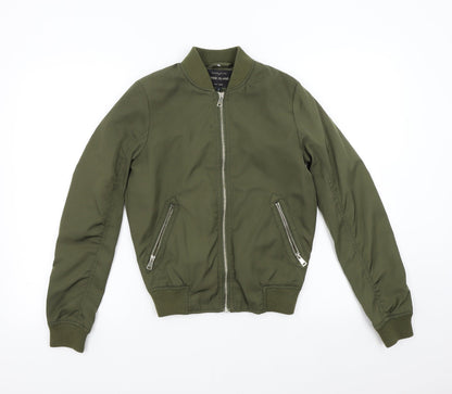 Womens UK Size 6 River Island Green Jacket