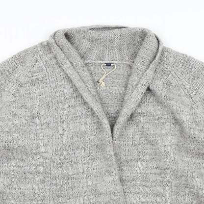 Womens UK Size 14 Cherokee Grey Cardigan Jumper