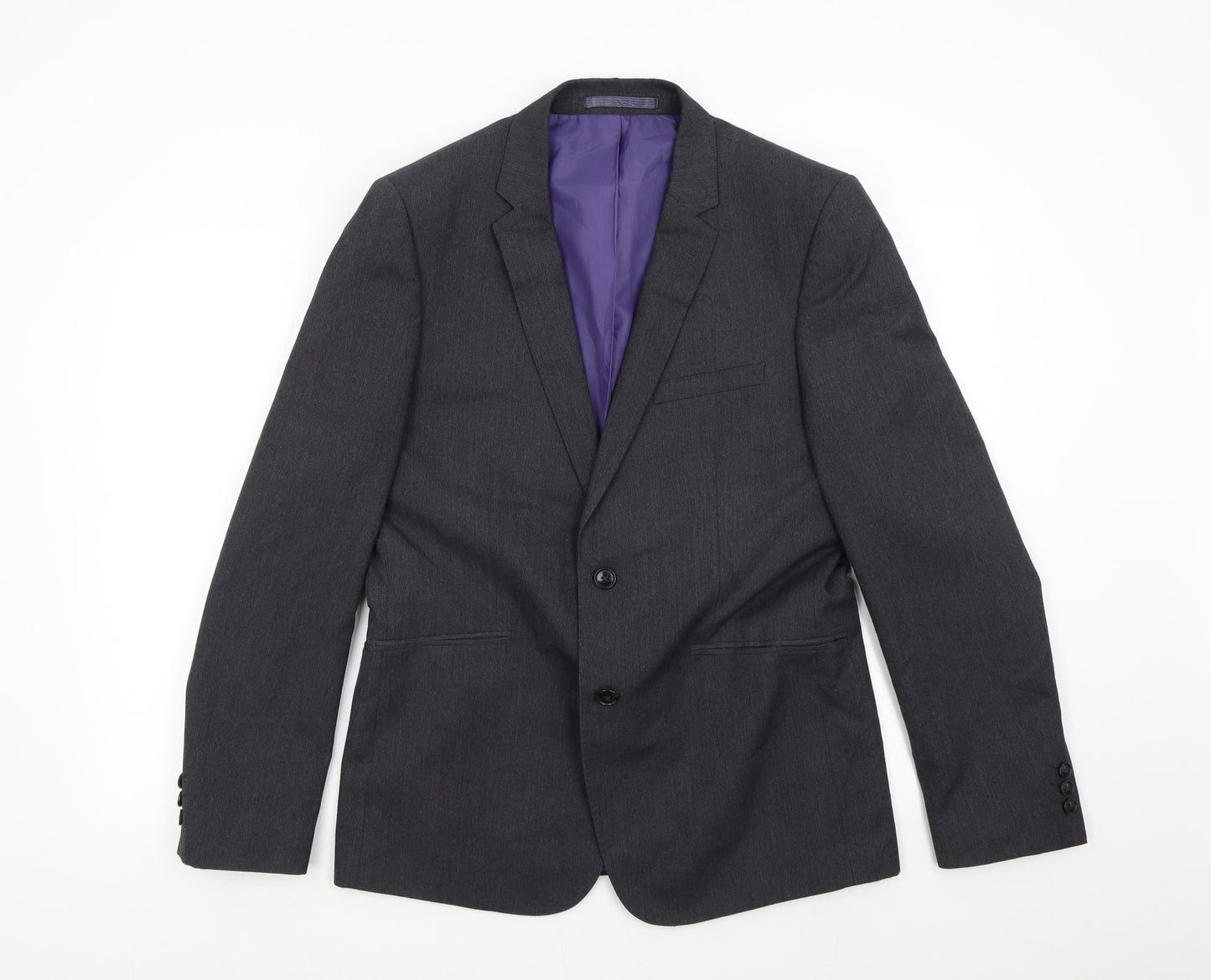 Mens UK Size 40 M&S Regular Grey Suit Jacket