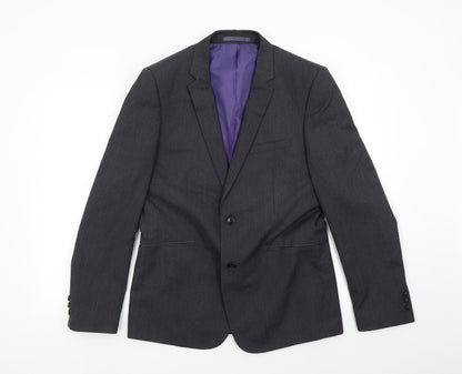 Mens UK Size 40 M&S Regular Grey Suit Jacket