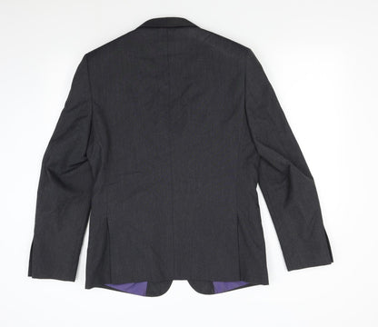 Mens UK Size 40 M&S Regular Grey Suit Jacket