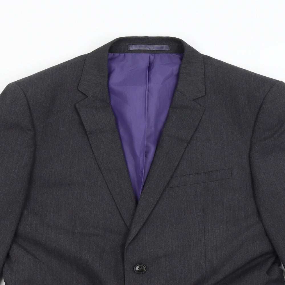 Mens UK Size 40 M&S Regular Grey Suit Jacket