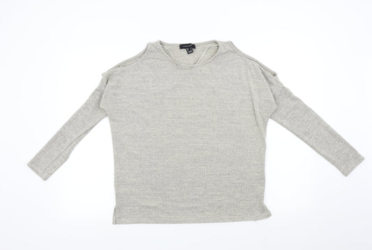 Primark Womens Grey   Pullover Jumper Size 8