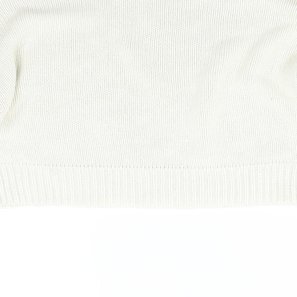 Womens UK Size S Topshop Ivory Pullover Jumper