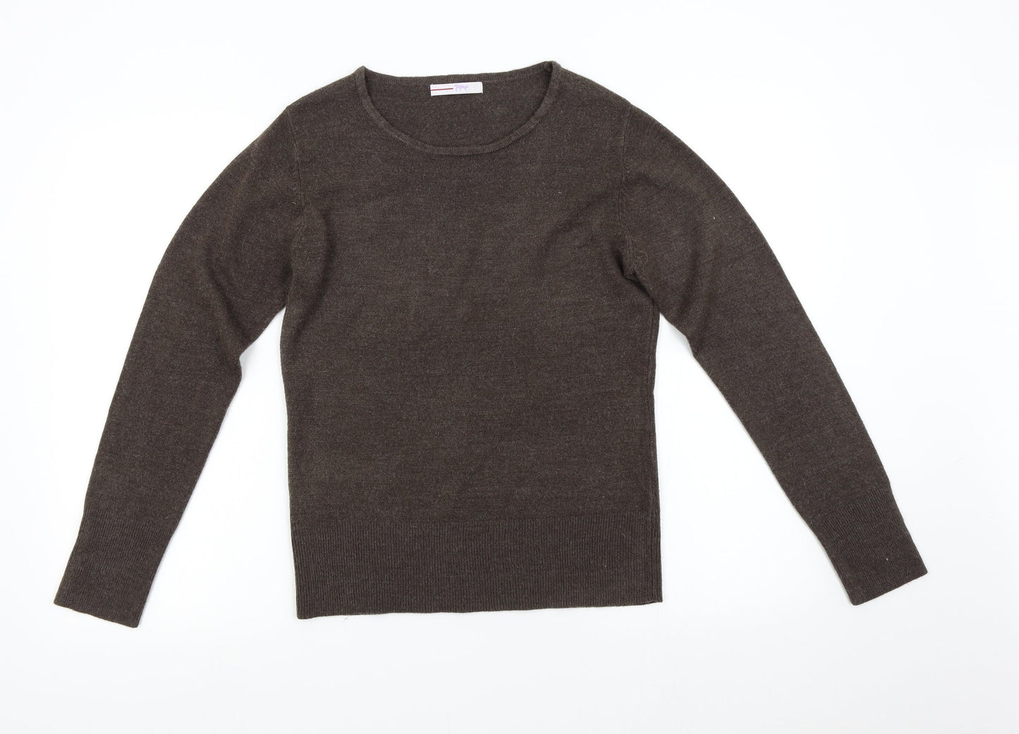 Womens UK Size 12 Matalan Brown Pullover Jumper