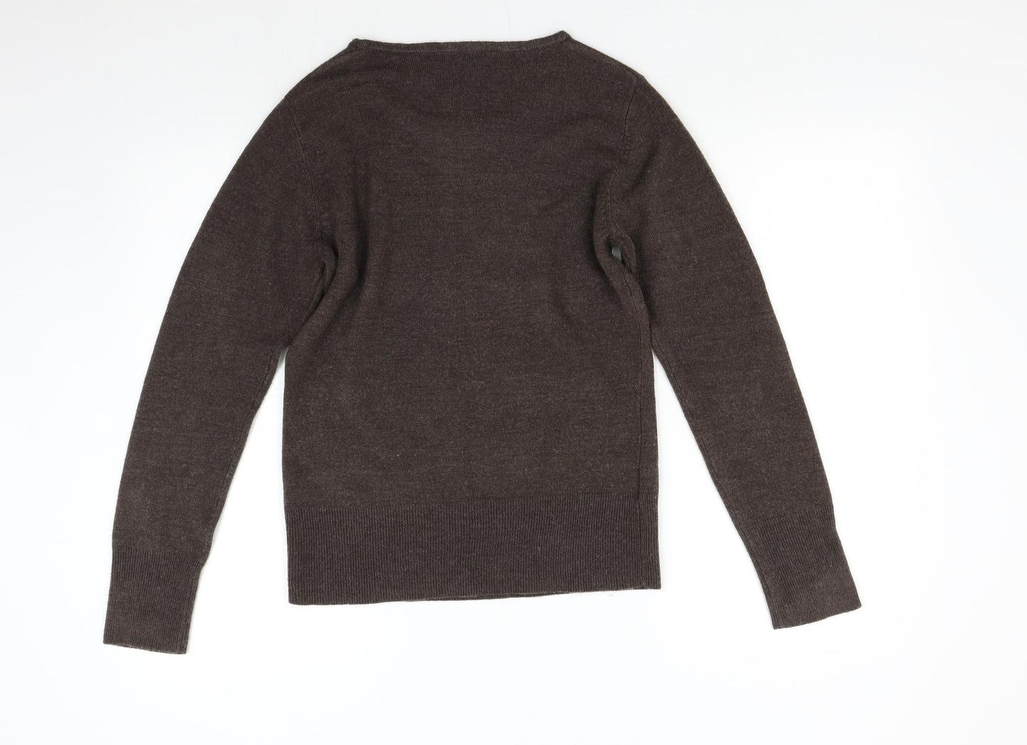 Womens UK Size 12 Matalan Brown Pullover Jumper