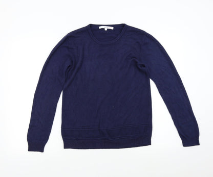 Womens UK Size L Vida Vi Blue Pullover Jumper