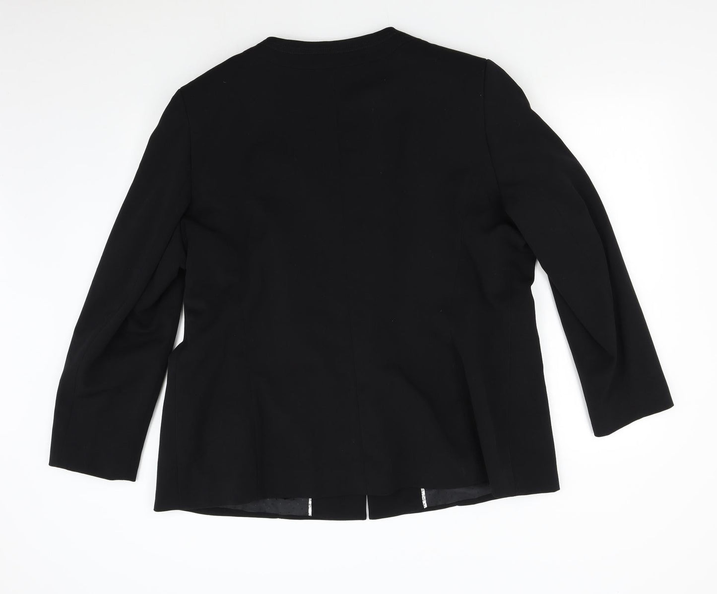 Klass Womens Black   Jacket Blazer Size L