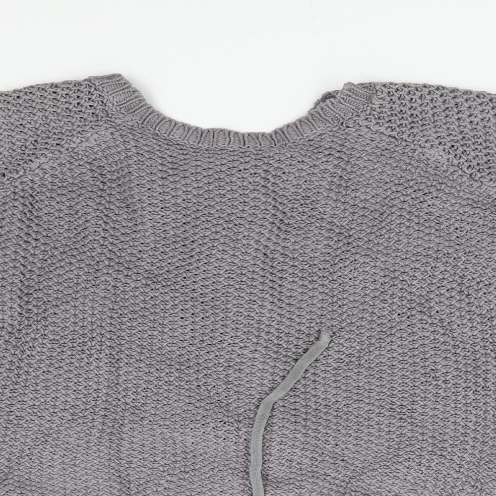 Limited Womens Grey  Knit Pullover Jumper Size 8
