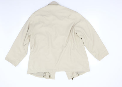 Womens UK Size L Telemac Beige Jacket