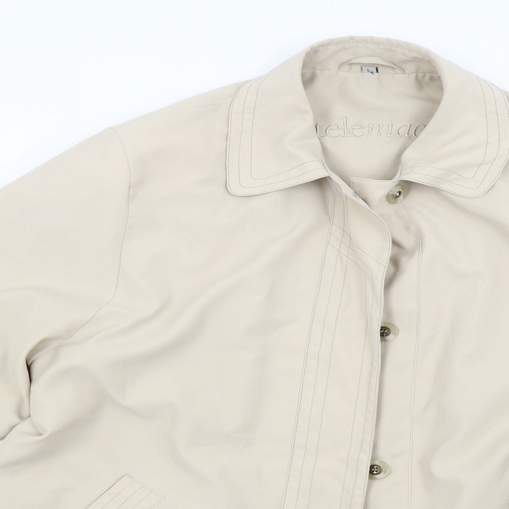 Womens UK Size L Telemac Beige Jacket