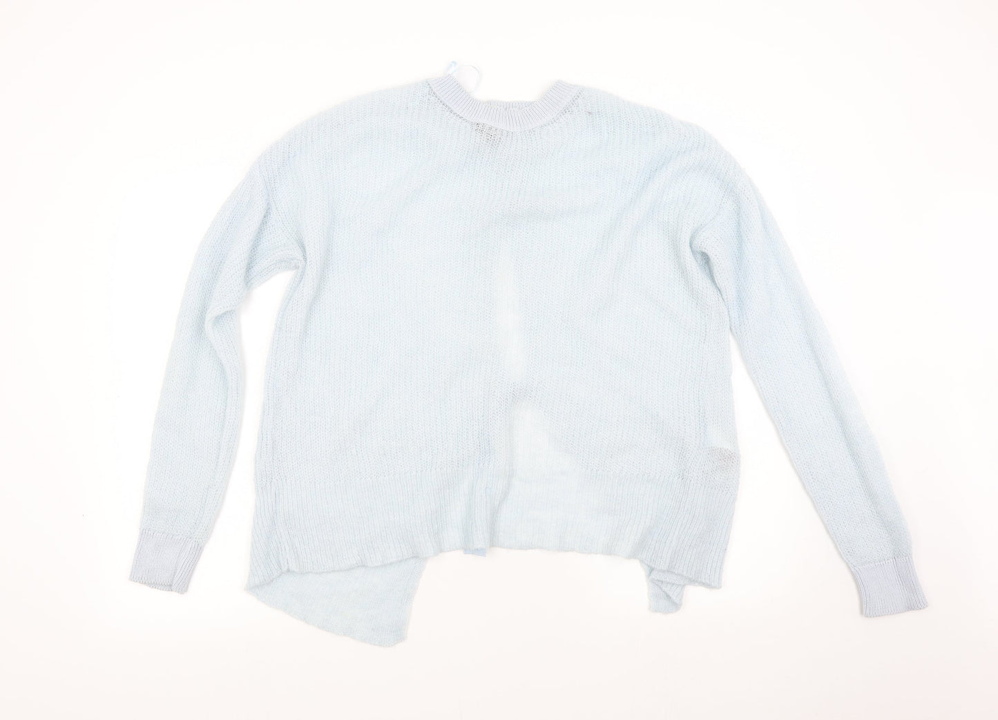 Womens UK Size 14 Topshop Blue Pullover Jumper