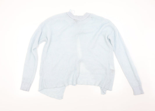 Womens UK Size 14 Topshop Blue Pullover Jumper
