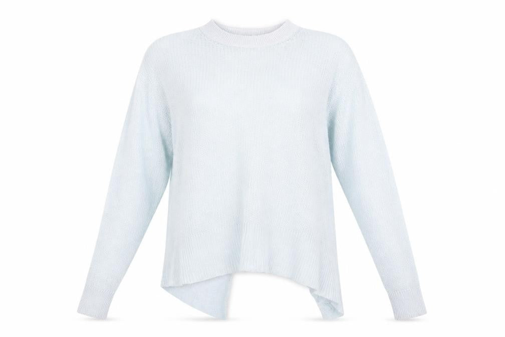 Womens UK Size 14 Topshop Blue Pullover Jumper