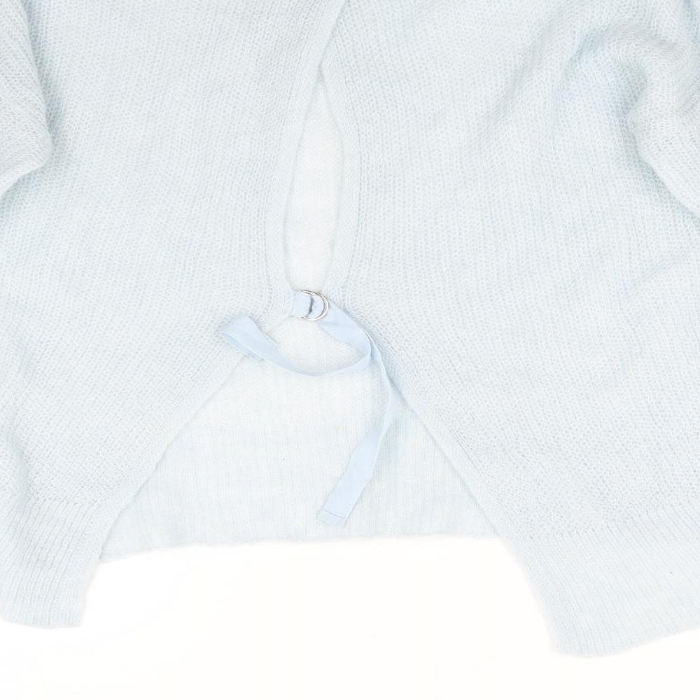 Womens UK Size 14 Topshop Blue Pullover Jumper