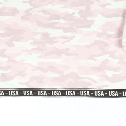 Primark Girls Pink Camouflage  Pullover Sweatshirt Size 12-13 Years  - USA