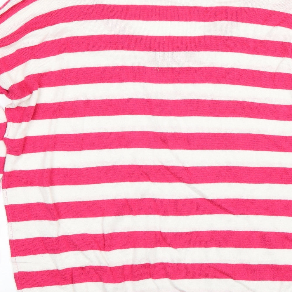 Atmosphere Womens Pink Striped  Pullover Jumper Size 14