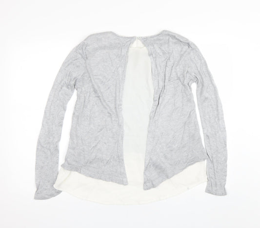Womens UK Size 12 Atmosphere Grey Pullover Jumper